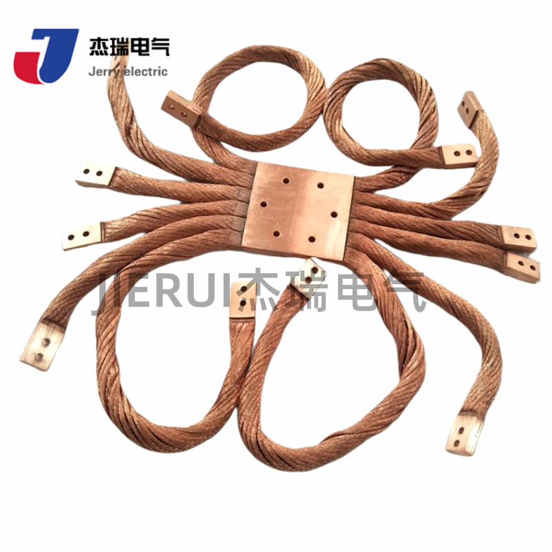 大电流铜绞线软连接一体化焊接